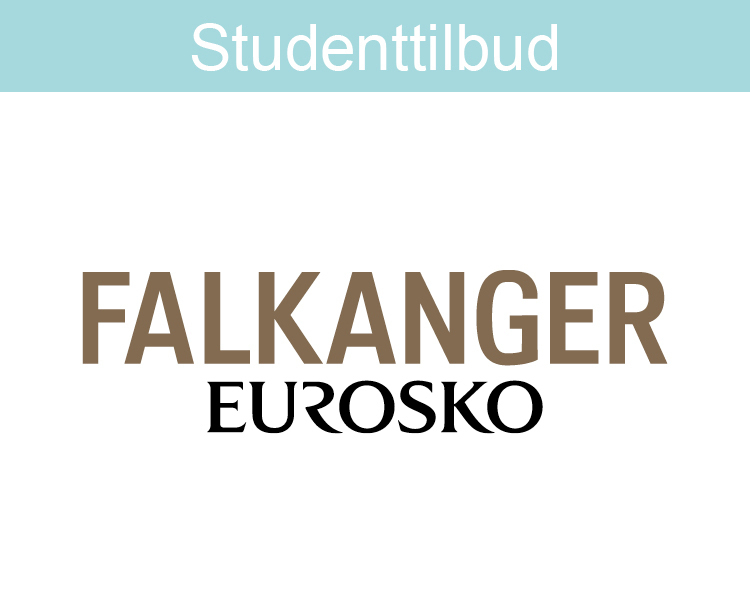 - Student Falkanger 10%på alle ordinære varer